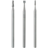 PROXXON 4528752 Hartmetall-Fräsersatz, Zylinder, Kegel, Walze (3-teilig) von Proxxon