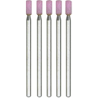 PROXXON 4528774 Edelkorund-Schleifkörper (Zylinder), 5 Stück von Proxxon