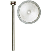 PROXXON 4528840 Diamantierte Trennscheibe, Ø 20 mm + 1 Träger von Proxxon