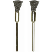 PROXXON 4528951 Pinselbürsten, Stahl, 8 mm, 2 Stück von Proxxon