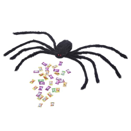 Halloween Riesenspinne Rucksack | Plüsch-Riesenspinne Realistische Kunstspinnen Gruselige Spinnen Set Halloween Spinnen Riesenspinne Halloween Horror Deko Halloween Riesenspinne Rucksack | Plüsch-Riesenspinne Realistische Kunstspinnen Gruselige Spinnen Set Halloween Spinnen Riesenspinne Halloween Horror Deko von Proypiax