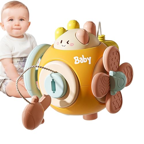 Proypiax Baby-Würfelspielzeug, sensorischer Würfel | 6-in-1 Baby beschäftigt sensorisches Spielzeug - Reiseaktivitäten für Kinder, Spielzeug für die Feinmotorik, Aktivitätswürfel für Kleinkinder zum Proypiax Baby-Würfelspielzeug, sensorischer Würfel | 6-in-1 Baby beschäftigt sensorisches Spielzeug - Reiseaktivitäten für Kinder, Spielzeug für die Feinmotorik, Aktivitätswürfel für Kleinkinder zum von Proypiax