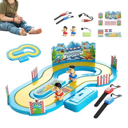 Proypiax Bewegungssensor Rennstrecken Spielzeug | Eltern-Kind Interaktive Aktivitäten - Rennspiel Spielzeug | Für Jugendliche Kinder Mädchen Schule Zuhause Wohnung von Proypiax