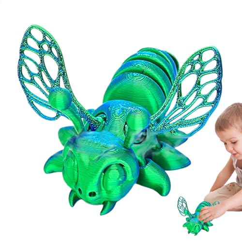 Proypiax Biene Zappeln Spielzeug, Tiermodellspielzeug | Bewegliche Bienenzappelle Spielzeug | Kreatives Schreibtischdekor, Weihnachtsstrumpf -Stuffers für Kindergarten, Vorschule, Kindergarten, Proypiax Biene Zappeln Spielzeug, Tiermodellspielzeug | Bewegliche Bienenzappelle Spielzeug | Kreatives Schreibtischdekor, Weihnachtsstrumpf -Stuffers für Kindergarten, Vorschule, Kindergarten, von Proypiax