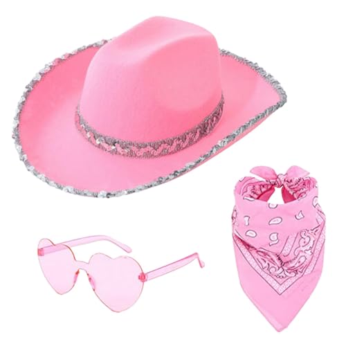 Proypiax Cowgirl-Hut, Feder, Kuh-Mädchen-Hut, Flauschiger Cowboyhut Für Western-Party Frauen Cowboyhut Pink Flauschige Feder Western Hut Ladies Festival Cowboy Kostümzubehör Proypiax Cowgirl-Hut, Feder, Kuh-Mädchen-Hut, Flauschiger Cowboyhut Für Western-Party Frauen Cowboyhut Pink Flauschige Feder Western Hut Ladies Festival Cowboy Kostümzubehör von Proypiax