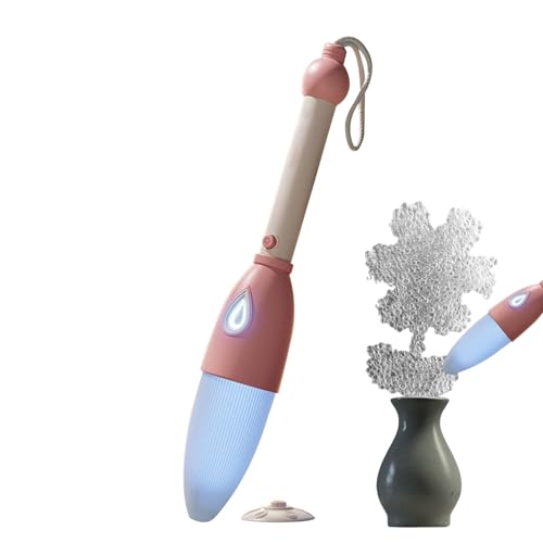 Proypiax Elektronischer Blasenstab, Handheld -Blasenstab - Schreiben von Blasenstab für Kinder - Chinesische Bürstenform Electronic Foam Stift für Urlaub im Freien Partys von Proypiax
