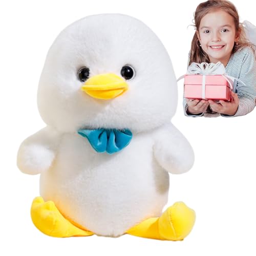 Proypiax Entenplüsch, Stoffteg - 11,81 Zoll weich gefüllte Entenpuppen | Baby schlafender Kumpel, Sofa -Kissen, Spielzeug Kissen für themenbezogene Partys Valentinstag von Proypiax