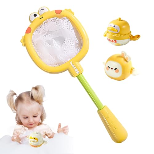 Proypiax Fisch- und Netzbadspielzeug, Kinder Fisch und Net Bad Toy - Pool -Spielspielzeug | Baby Duck Kaninchen Kaninchen Badewater Wasserausrüstung Kinder Dusche Angelnetz für Jungenmädchen im Alter Proypiax Fisch- und Netzbadspielzeug, Kinder Fisch und Net Bad Toy - Pool -Spielspielzeug | Baby Duck Kaninchen Kaninchen Badewater Wasserausrüstung Kinder Dusche Angelnetz für Jungenmädchen im Alter von Proypiax