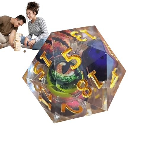Proypiax Flüssigkernwürfel, scharfkantige Harzwürfel, Spielwürfel Harz, Rollenspielwürfel, Spielwürfel, Miniwürfel, Mehrzweck-Treibsand-Ästhetik für Tischspiele, Lehrmittel Proypiax Flüssigkernwürfel, scharfkantige Harzwürfel, Spielwürfel Harz, Rollenspielwürfel, Spielwürfel, Miniwürfel, Mehrzweck-Treibsand-Ästhetik für Tischspiele, Lehrmittel von Proypiax