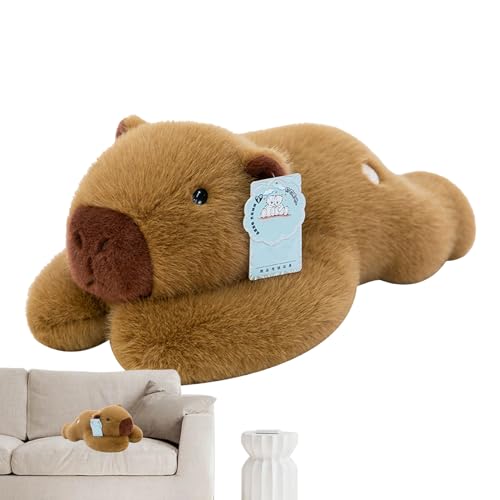Proypiax Gefüllte Capybara, Capybara Plüsch - Cartoon Capybara 11.81in Sticky Plüschspielzeug,Zimmerdekoration Tier Puppe Huggable Figur weiches Kissen für Wohnzimmer Schlafzimmer Proypiax Gefüllte Capybara, Capybara Plüsch - Cartoon Capybara 11.81in Sticky Plüschspielzeug,Zimmerdekoration Tier Puppe Huggable Figur weiches Kissen für Wohnzimmer Schlafzimmer von Proypiax