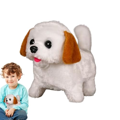 Proypiax Gehen und bellen Welpenhundspielzeug, Roboterhunde für Erwachsene,Roboter Walking Toy Barking Hund Plüschpuppe - Realistische interaktive gefüllte Tierwedel -Begleiter -Haustier zum Proypiax Gehen und bellen Welpenhundspielzeug, Roboterhunde für Erwachsene,Roboter Walking Toy Barking Hund Plüschpuppe - Realistische interaktive gefüllte Tierwedel -Begleiter -Haustier zum von Proypiax