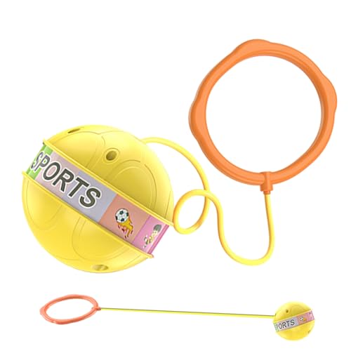 Proypiax Knöchel-Sprungball Für Kinder,Sprungball Kinder - Rad-Sprungball Springring Fußkreisel, Swing Wheel Mit Lichtrad, Blinkender Fußkreisel Jumping Ball Sport-Spielzeug, Fitness-Spielzeug von Proypiax