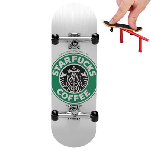 Proypiax Mini-Griffbretter - Mini-Fingerspielzeug mit Upgrade-Kugellagerrädern - Mini-Scooter-Fingerbrett, Fingerspielzeug-Skateboards für Skateboard-Party-Gefälligkeiten, kreative Geschenke Proypiax Mini-Griffbretter - Mini-Fingerspielzeug mit Upgrade-Kugellagerrädern - Mini-Scooter-Fingerbrett, Fingerspielzeug-Skateboards für Skateboard-Party-Gefälligkeiten, kreative Geschenke von Proypiax