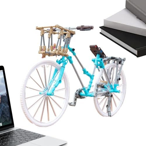 Proypiax Mini-Mountainbike-Spielzeug Fahrradbausteine, Fahrradmodellbausatz,Simulations-Baugruppenmaßstabsblöcke Simuliertes Fahrrad-Modell, Legierung Finger Mountainbike Modell Ornamente Proypiax Mini-Mountainbike-Spielzeug Fahrradbausteine, Fahrradmodellbausatz,Simulations-Baugruppenmaßstabsblöcke Simuliertes Fahrrad-Modell, Legierung Finger Mountainbike Modell Ornamente von Proypiax