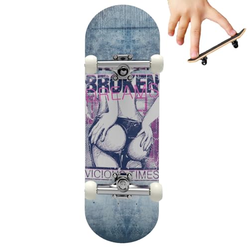 Proypiax Mini-Skateboard-Spielzeug - Mini-Fingerspielzeug mit Upgrade-Kugellagerrädern - Mini-Scooter-Fingerbrett, Fingerspielzeug-Skateboards für Skateboard-Party-Gefälligkeiten, kreative Geschenke Proypiax Mini-Skateboard-Spielzeug - Mini-Fingerspielzeug mit Upgrade-Kugellagerrädern - Mini-Scooter-Fingerbrett, Fingerspielzeug-Skateboards für Skateboard-Party-Gefälligkeiten, kreative Geschenke von Proypiax