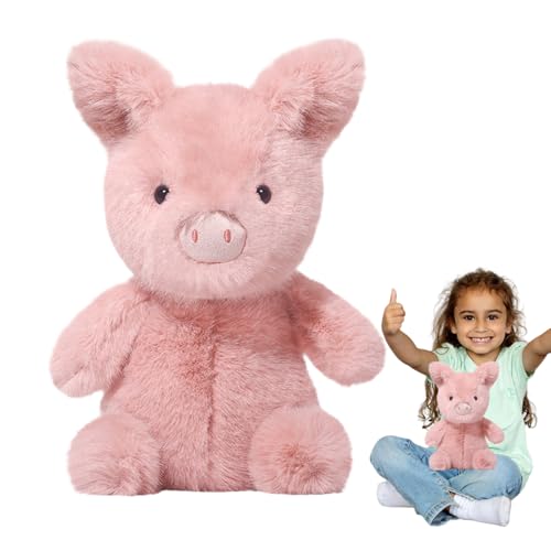 Proypiax Plüschtiere Stofftiere,Niedliches Plüschschwein Kuscheltier - Weich & Kuscheliger Begleiter Als Kuschelkissen Für Bett, Sofa Und Schreibtisch von Proypiax