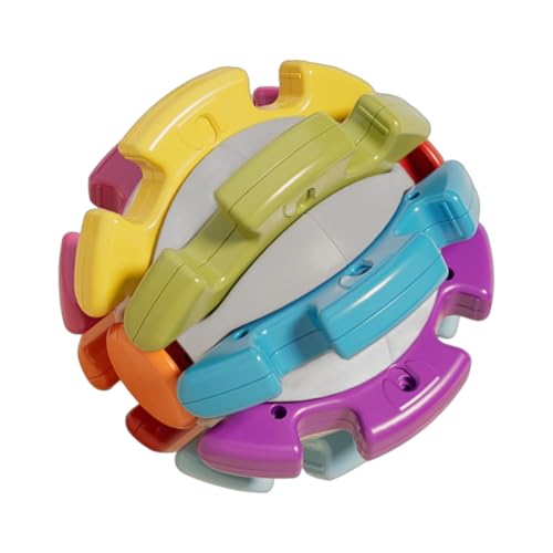 Proypiax -Puzzletugel, sensorischer,Sensorisch zusammengebildetes Ballspielzeug | Bauen von Sphere-Spielen für Kinder im Alter von 3 bis 6 Farben logischem Denken Training von Proypiax