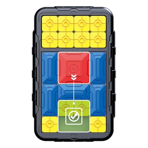 Proypiax Schiebepuzzle Für Erwachsene | Pädagogische Sinnes Spielzeuge | Mehrfunktionales Schiebespiel Mit Über Fünfhundert Herausforderungen Zum Gehirntraining Für Reisen Familienfeiern Und Partys von Proypiax