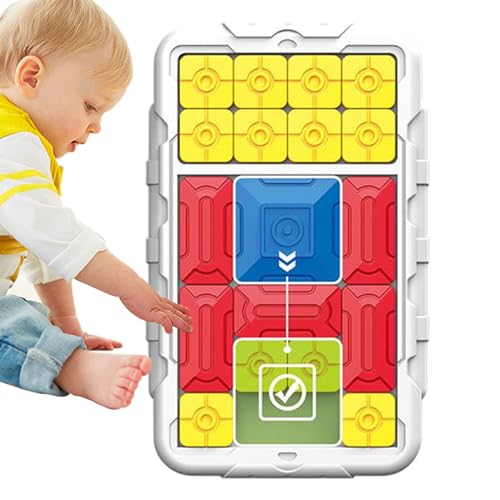 Proypiax Schiebepuzzle - Pädagogische Sinnes Spielzeuge | Mehrfunktionales Schiebespiel Mit Über Fünfhundert Herausforderungen Zum Gehirntraining Für Reisen Familienfeiern Und Partys von Proypiax