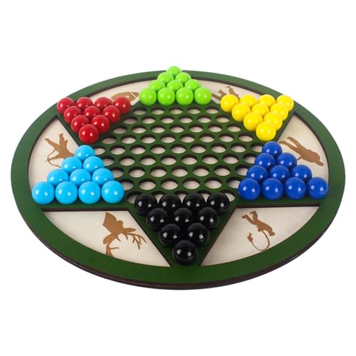 Proypiax Sternhalma Spielset - Holzbrett Mit Stiften Sternhalma | Strategiespiel Interaktive Aktivität Fordern Teens Jugendliche Schüler Familienabend Gruppenunterhaltung Gesellschaftsspiel Proypiax Sternhalma Spielset - Holzbrett Mit Stiften Sternhalma | Strategiespiel Interaktive Aktivität Fordern Teens Jugendliche Schüler Familienabend Gruppenunterhaltung Gesellschaftsspiel von Proypiax