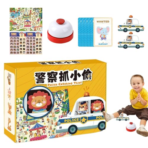 Proypiax Strategiespiele Für Kinder, Diebesfang Strategiespiel Für Kinder Und Erwachsene, Pädagogisches Puzzle Spielzeug Ab 3 Jahre Vorschule Lernaktivitäten von Proypiax