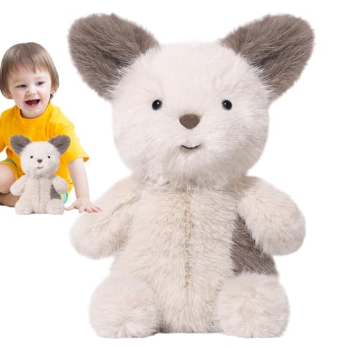 Proypiax Welpen Plüschtier,Niedliche Weiche Hunde Plüschtiere - Kuscheliges Spieltier Für Kinder Babys Erwachsene Familien Geburtstag Kinderzimmer Party Schlafbegleiter von Proypiax