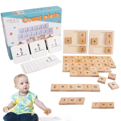 Proypiax Zahlenlerntafel aus | Mathe für Kleinkinder - Grundlegende mathematische Addition, Subtraktion, Multiplikation und Divisionsberechnung Vorschullernen Proypiax Zahlenlerntafel aus | Mathe für Kleinkinder - Grundlegende mathematische Addition, Subtraktion, Multiplikation und Divisionsberechnung Vorschullernen von Proypiax