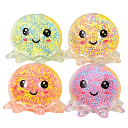 Stressball Octopus Leuchtendes, Squishy Anti Stress Bälle, Antistressball Spielzeug Squeeze Ball | Angst Relief Anti Stress Knautschball Stressball Octopus Leuchtendes, Squishy Anti Stress Bälle, Antistressball Spielzeug Squeeze Ball | Angst Relief Anti Stress Knautschball von Proypiax