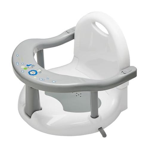Baby Badesitz Badewannensitz Faltbarer Rutschfester Baby-Badestuhl Badewannensitz Mit Leistungsstarken Saugnäpfen Bad Dusche Geschenke Für Neugeborene Und Neue Mütter von Pruojhw