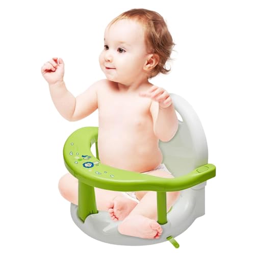Baby Badesitz Badewannensitz Faltbarer Rutschfester Baby-Badestuhl Badewannensitz Mit Leistungsstarken Saugnäpfen Bad Dusche Geschenke Für Neugeborene Und Neue Mütter von Pruojhw