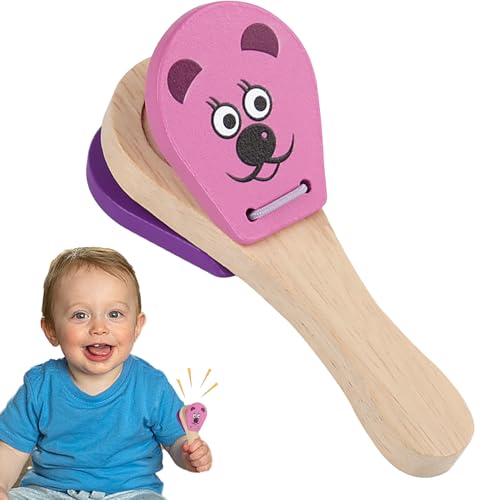 Kastagnetten Aus Holz Für Kinder Fingerkastagnetten Rhythmus-Klöppel Musikalisches Schlaginstrument-Spielzeug Handkastagnetten | Tiermuster-Rhythmus-Musik-Musikinstrument Kastagnetten Aus Holz Für Kinder Fingerkastagnetten Rhythmus-Klöppel Musikalisches Schlaginstrument-Spielzeug Handkastagnetten | Tiermuster-Rhythmus-Musik-Musikinstrument von Pruojhw