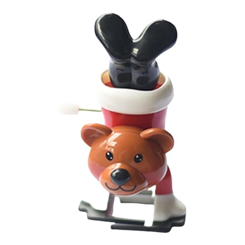 Pruojhw Aufziehspielzeug für Weihnachten, mechanisches Weihnachtsspielzeug, Weihnachtsgeschenke, Aufziehspielzeug | 6,9 cm (2,76 Zoll) zum Befüllen von Weihnachtsgeschenktüten von Pruojhw