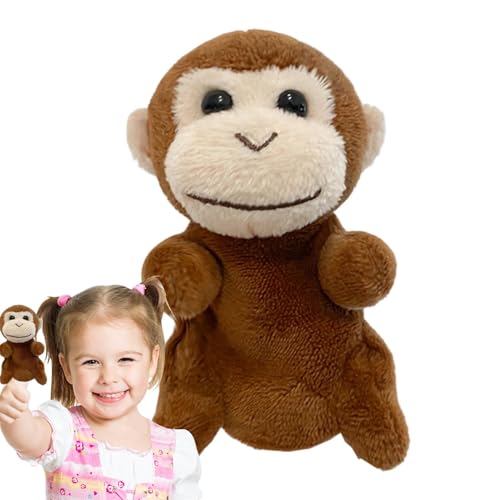 Pruojhw Handpuppen für Tiere, Handpuppen | weiche Fingermossets, Theateraufführungen, Druny Cartoon Doll für Rollenspiele, Storytelling, Showtheater von Pruojhw