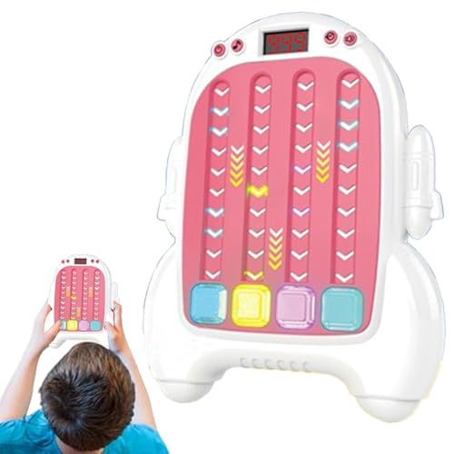 Pruojhw Interaktive Rhythmus-Spielmaschine, interaktive Rhythmus-Spielmaschine für | Musik-Fidget-Spielzeug – Musik-Herausforderungsspielzeug für Kinder ab 3 Jahren, Rhythmusknopfspiel Pruojhw Interaktive Rhythmus-Spielmaschine, interaktive Rhythmus-Spielmaschine für | Musik-Fidget-Spielzeug – Musik-Herausforderungsspielzeug für Kinder ab 3 Jahren, Rhythmusknopfspiel von Pruojhw