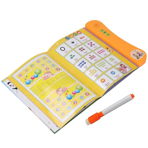 Pruojhw Interaktives elektronisches Lernbuch, sprechendes Buch zum Lernen von Englisch | Vorschul-Lernbuch mit englischem Ton – Lernsound Pruojhw Interaktives elektronisches Lernbuch, sprechendes Buch zum Lernen von Englisch | Vorschul-Lernbuch mit englischem Ton – Lernsound von Pruojhw