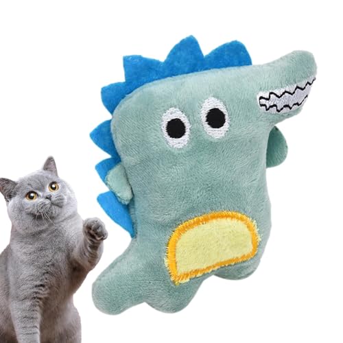Pruojhw Kauspielzeug für Katzen, Cartoon, Kauspielzeug für die Zahnreinigung für Katzen – weiches Spielzeug für Katzen mit Katzen, interaktives Spielzeug für Katzen und Haustiere Pruojhw Kauspielzeug für Katzen, Cartoon, Kauspielzeug für die Zahnreinigung für Katzen – weiches Spielzeug für Katzen mit Katzen, interaktives Spielzeug für Katzen und Haustiere von Pruojhw