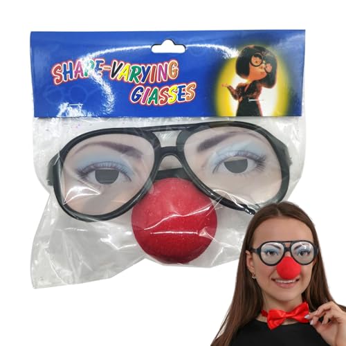Pruojhw Lustige Augen-Brille, Scherz-Kostümbrille | Verkleidungsbrille für Männer und Frauen | Leichtes Spielzeug für Halloween, Familientreffen, Cosplay-Partys, Aprilscherz Pruojhw Lustige Augen-Brille, Scherz-Kostümbrille | Verkleidungsbrille für Männer und Frauen | Leichtes Spielzeug für Halloween, Familientreffen, Cosplay-Partys, Aprilscherz von Pruojhw