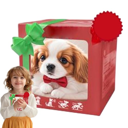 Pruojhw Mein Realistischer Roboterpuppy, Elektronische Interaktive, Gefüllte Roboter -Tierspielzeug AI Robot Dog Doll Model, Bequeme Touch Plüsch Interaktiver Tierpuppe Für Senioren Spielzeit von Pruojhw