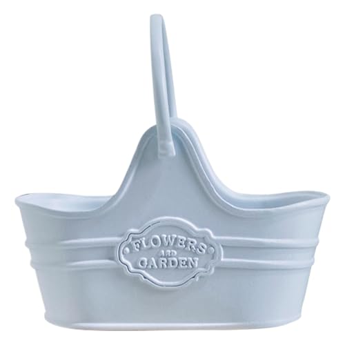 Pruojhw Miniatur-Blumentöpfe für Haus, Blumenvase für Haus, Wohnaccessoires – Blumentöpfe aus Metall für Haus, Blumeneimer für Zuhause Pruojhw Miniatur-Blumentöpfe für Haus, Blumenvase für Haus, Wohnaccessoires – Blumentöpfe aus Metall für Haus, Blumeneimer für Zuhause von Pruojhw