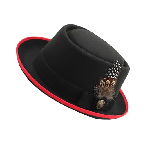 Pruojhw Schwarze Melone, Oktoberfest-Hut-Kostüm - Oktoberfest-Hüte für Herren | Oktoberfest-Outfits für Damen, Oktoberfest-Kostümzubehör mit Federn, Emblemen, für das Oktoberfest, Volksfeste für Pruojhw Schwarze Melone, Oktoberfest-Hut-Kostüm - Oktoberfest-Hüte für Herren | Oktoberfest-Outfits für Damen, Oktoberfest-Kostümzubehör mit Federn, Emblemen, für das Oktoberfest, Volksfeste für von Pruojhw