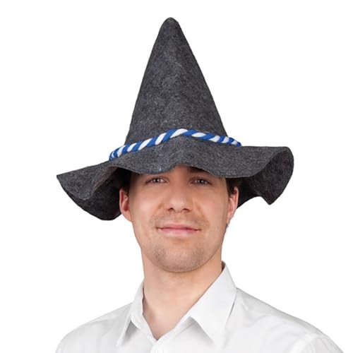 Pruojhw Seppelhut Filzhut - Blau-Weiße Kordel, Ideal Für Oktoberfest, Volksfeste, Wiesn, Hüttengaudi, Trachtenhut Als Herren Outfit Deutsche Hüte | Oktoberfest Vogelscheuchenhut Pruojhw Seppelhut Filzhut - Blau-Weiße Kordel, Ideal Für Oktoberfest, Volksfeste, Wiesn, Hüttengaudi, Trachtenhut Als Herren Outfit Deutsche Hüte | Oktoberfest Vogelscheuchenhut von Pruojhw