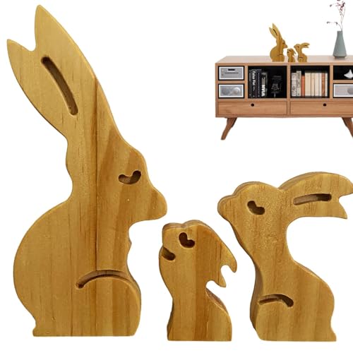 Pruojhw Tier-Familienpuzzle, Familien-Puzzle, Tierfamilien-Puzzle, Tier-Puzzle für Innendekoration, zum Einweihungsfeiern, Erwachsene und Pruojhw Tier-Familienpuzzle, Familien-Puzzle, Tierfamilien-Puzzle, Tier-Puzzle für Innendekoration, zum Einweihungsfeiern, Erwachsene und von Pruojhw
