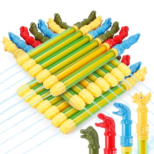 20 Dinosaurier-Wasserpistolen, Pool-Spielzeug, super Wassertränker, Sommerspielzeug für Kinder, Pool-Idee, Spritzpistole, Outdoor, Strand, Hinterhof, Spiel (20 Dinosaurier) von Pruusky