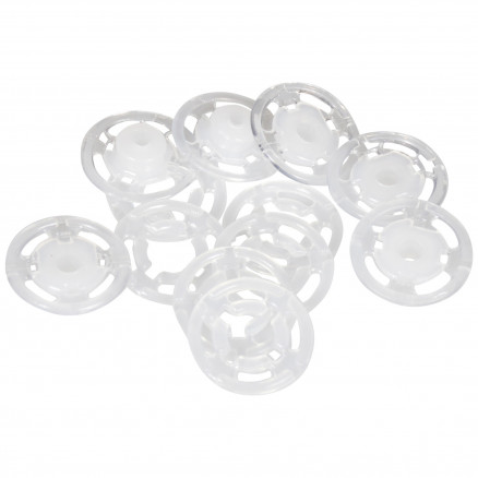 Prym Druckknöpfe Transparent 15mm 6 Stk Prym Druckknöpfe Transparent 15mm 6 Stk von Prym