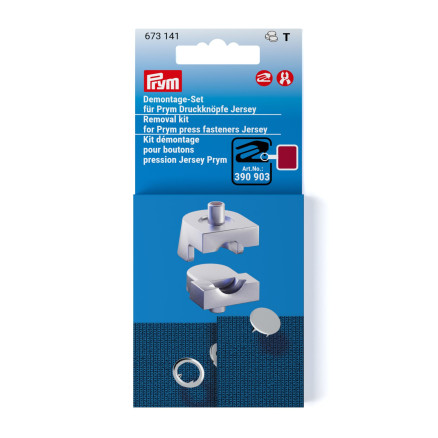 Prym Jersy Druckknopf Demontagesatz 8 + 10 mm von Prym