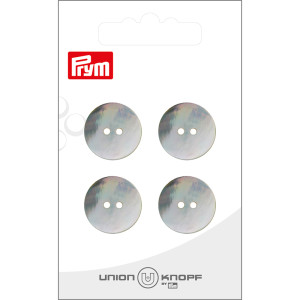 Prym Knopf Weiß 18mm - 4 Stück von Prym