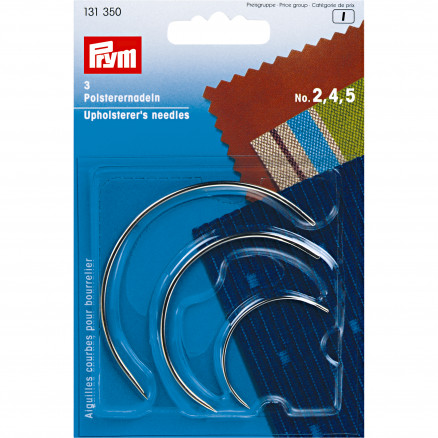 Prym Kuschelnadeln Crumb Stahl Silber Versch. Größen - 3 Stück von Prym