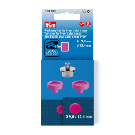 Prym Kunststoff-Druckknopf 9 + 12,4 mm von Prym
