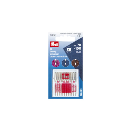 Prym Maschinennadeln Universal/Leder/Trikot Größe 70-100 - 10 Stück. von Prym