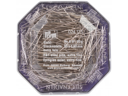 Prym Stecknadeln Stahl 30x0,6mm - 50g von Prym
